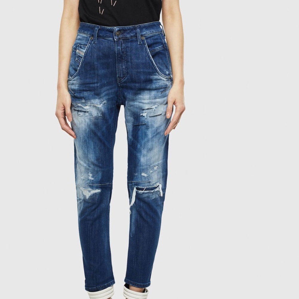 Diesel Fayza relaxed low waist . Like brand new